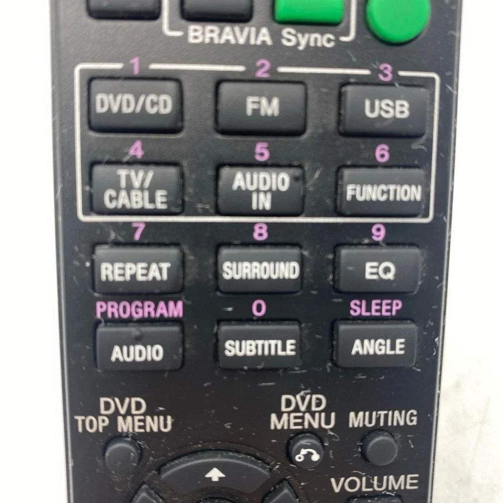 Sony RM-ADU138 Audio Receiver Remote Control For 148997311 AVRZ130